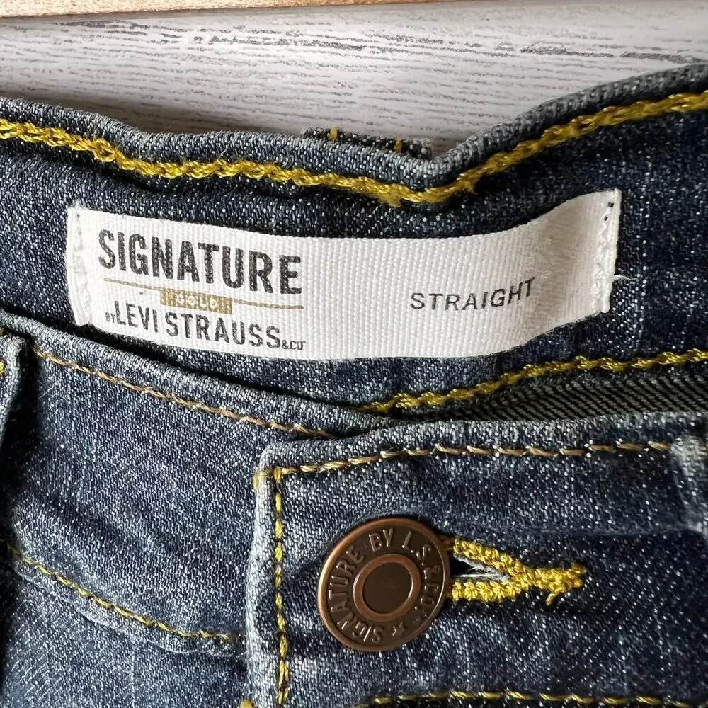 Levi Strauss Jeans Mens Size 29X32 Signature Gold Straight Cotton Blend Casual